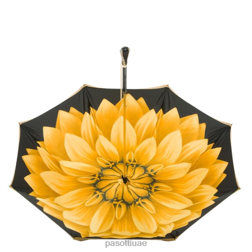 مظلة | 189 21273-6 s8ab - مظلة داليا ذهبية فاخرة، قماش مزدوج PASOTTI Z446V387